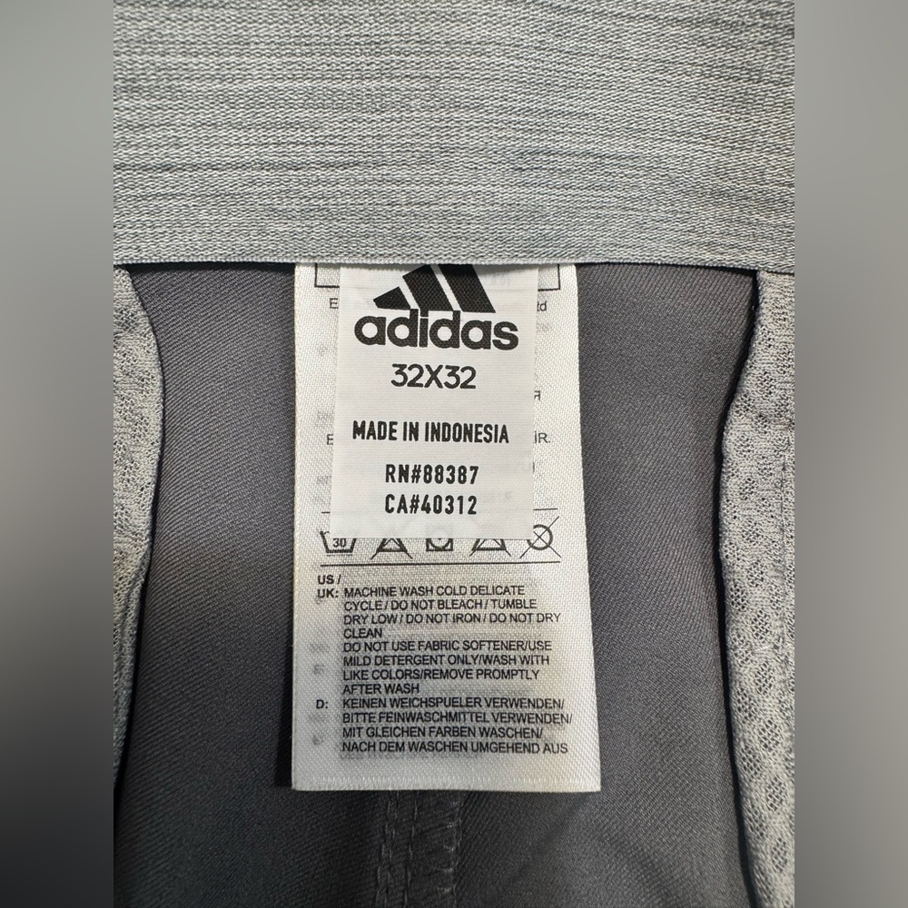 NWT Adidas DT3574 Men's Ultimate365 Classic Grey Golf Pants - Picture 5 of 10